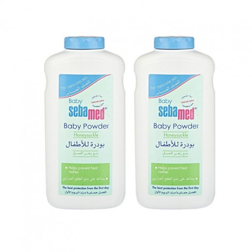 sebamed baby powder honeysuckle