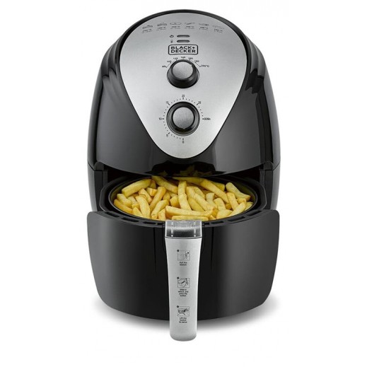 Buy Black & Decker 1500W 3.5L Air Fryer Black توصيل