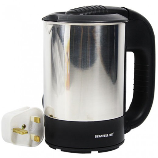 BM Satellite Steel Travel Kettle With 2 Cup BM8010 توصيل
