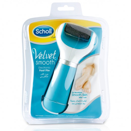 Buy Scholl Velvet Smooth Electronic Foot File توصيل