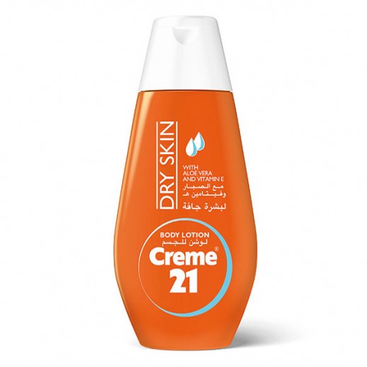 Buy Creme 21 Body Lotion With Aloe Vera For Dry Skin 250 ml توصيل