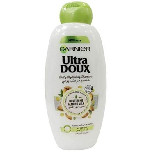 Buy Garnier Ultra Doux Almond Milk Shampoo 600 ml توصيل