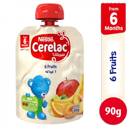 Buy Cerelac 6 Fruits Baby Food 90 g (From 6 Months) توصيل