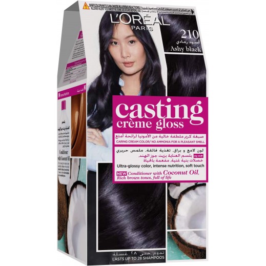 loreal casting creme gloss 210 blue black