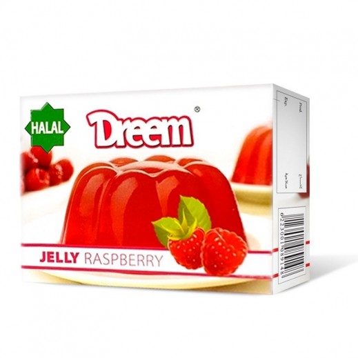 Buy Dreem Jelly Powder Raspberry 85 g توصيل