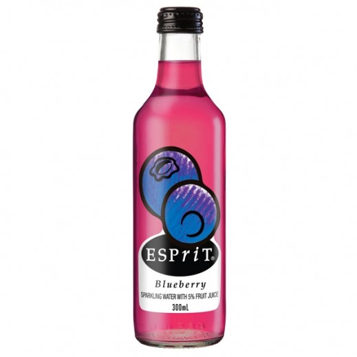 Buy Esprit Blueberry Sparkling Water With Fruit Juice 300 ml توصيل