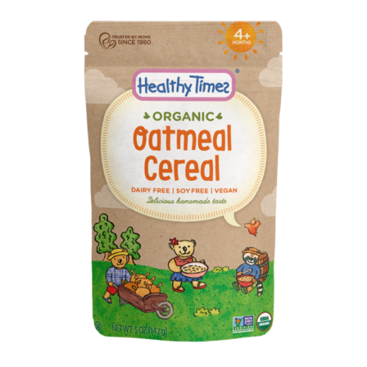 Buy Healthy Times Organic Oatmeal Cereal 142 g 4+ Months توصيل