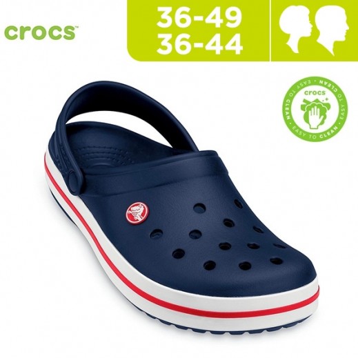 crocs slippers blue
