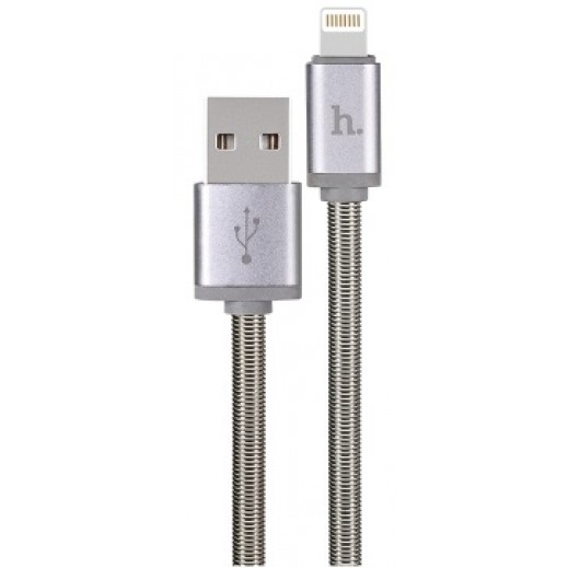 buy hoco metal lightning cable 1 2m u5 tarnish توصيل taw9eel com