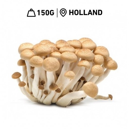 buy fresh dutch brown shimeji mushroom pack 150 g approx توصيل taw9eel com