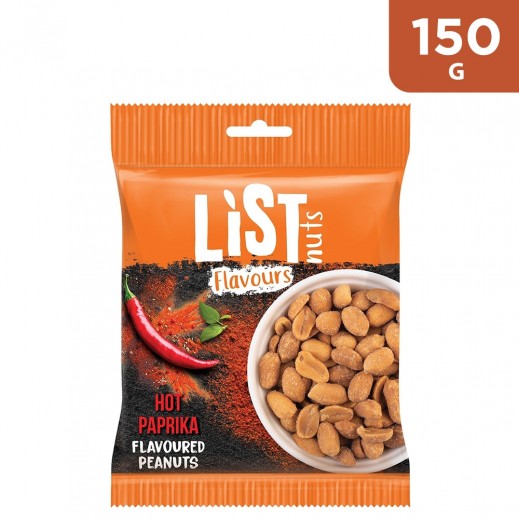 Buy List Nuts Hot Paprika Flavoured Peanuts 150 g توصيل