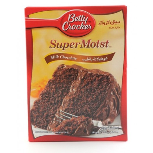 Betty Crocker Milk Chocolate Cake Mix 500 g  توصيل 