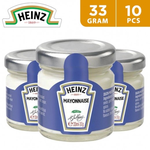 Buy Heinz Mini Jar Mayonnaise 10 x 33 g توصيل