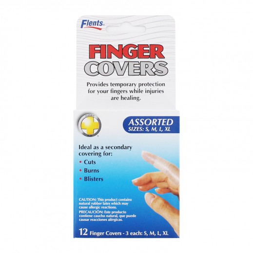 Buy Flents Assorted Finger Covers 12 Pcs توصيل