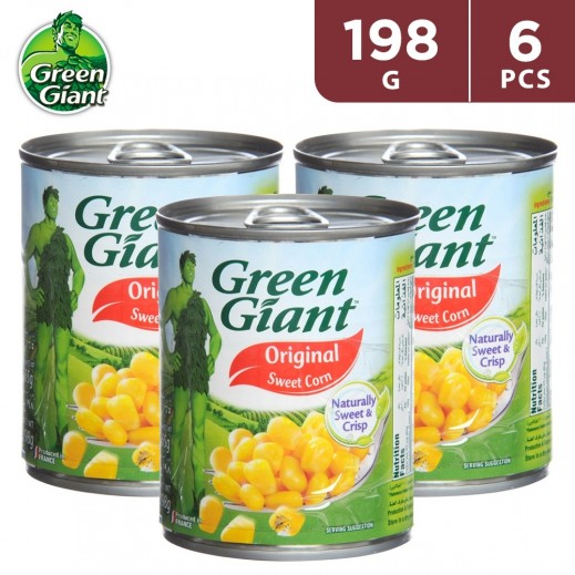 Buy Green Giant Niblets Sweet Corn Can 6 x 198 g توصيل