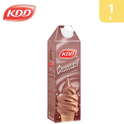 Buy KDD Chocolate Soft Ice Cream Liquid 1 L توصيل