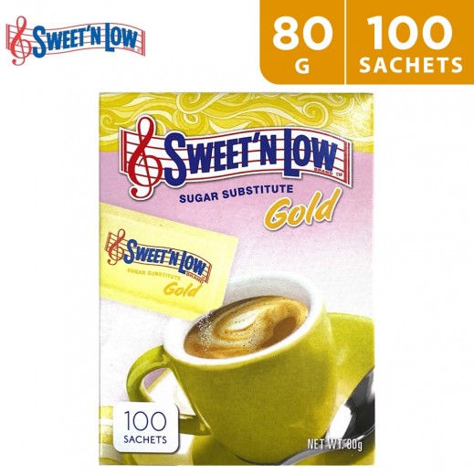 Buy Sweet 'N Low Sugar Substitute Sucralose Gold 80 g (100 Sachets