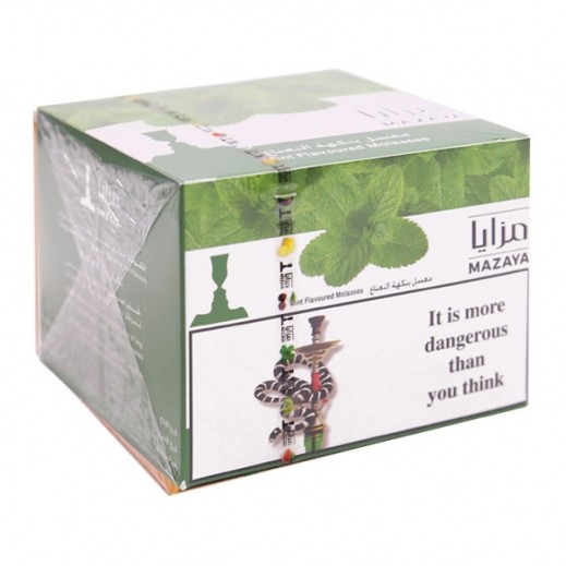 Buy Mazaya Mint Flavoured Molasses Tobacco 250 g توصيل