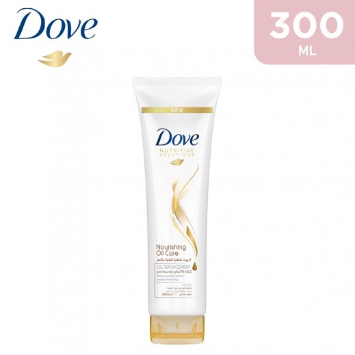 Buy Dove Nourishing Oil Care Oil Replacement Cream 300 ml توصيل