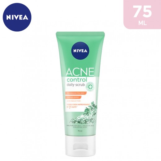 Buy Nivea Acne Control Daily Scrub 75 ml توصيل