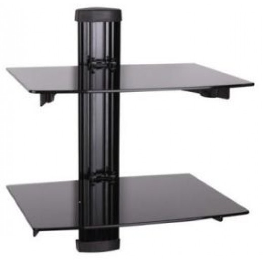 NHE Easy Stand Double Shelf for DVD Player and Receiver Model YNDVD004