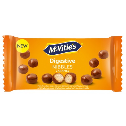 Buy Mc Vities Digestive Caramel Nibbles 45 g توصيل