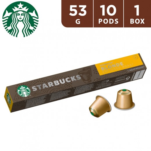 starbucks blonde espresso nespresso
