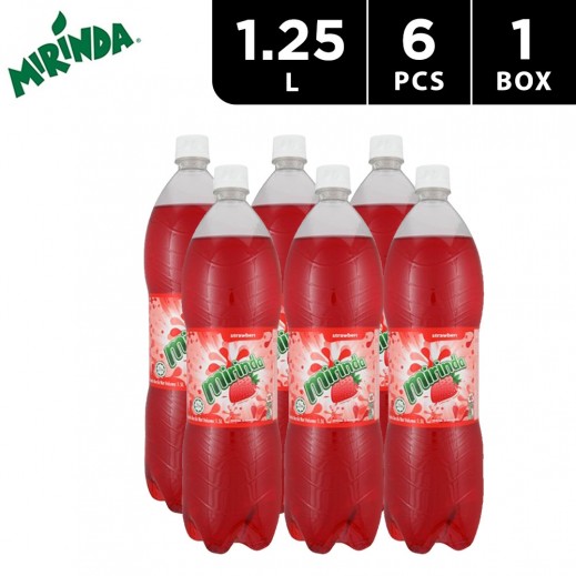Buy Mirinda Strawberry Bottle 6 x 1.25 L توصيل