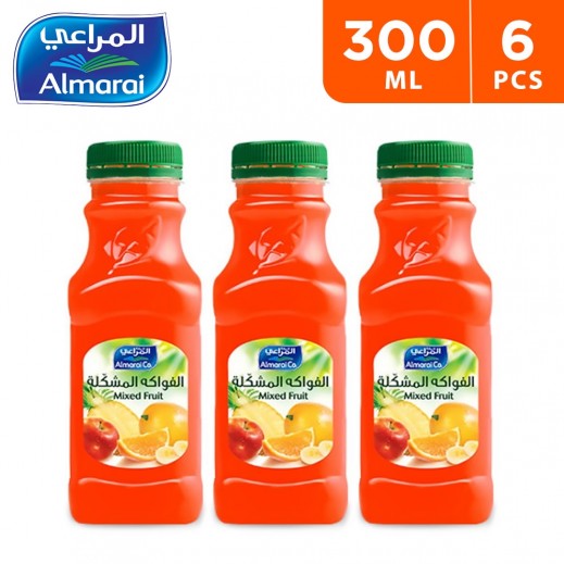Buy Almarai Mixed Fruit Juice 6 x 300 ml توصيل