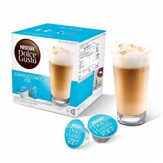 Buy Nescafe Dolce Gusto Iced Cappuccino 216 g (16 capsules) توصيل