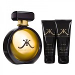 اشتري كيم كارداشيان طقم فاخر للسيدات عطر كيم كارداشيان جولد Edp للسيدات 100 مل لوشن للجسم سائل استحمام توصيل Taw9eel Com