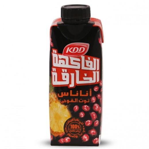 اشتري كي دي دي عصير باور فروت نكهة الأناناس وتوت جوجي 250 مل توصيل Taw9eel Com