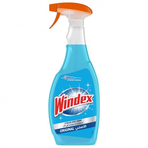 اشتري ويندكس بخاخ منظف الزجاج والنوافذ الأزرق 750 مل توصيل Taw9eel Com