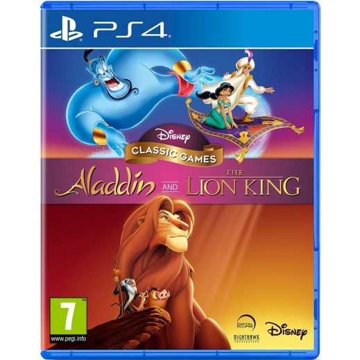 اشتري لعبة Disney Classic Games Aladdin And The Lion King لجهاز بلاي ستيشن 4 نظام Pal توصيل Taw9eel Com