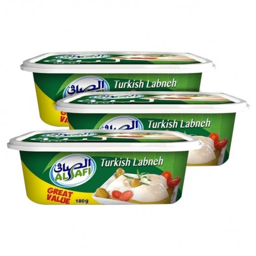 اشتري الصافي لبنة تركي 3 180 جم توصيل Taw9eel Com