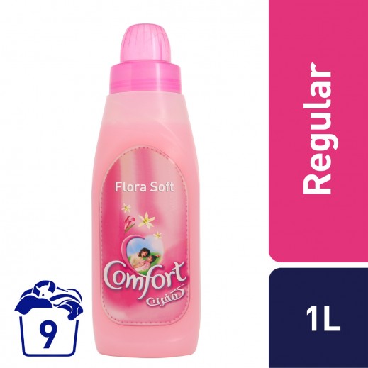 كومفورت منعم الأقمشة الوردي 1 لتر توصيل Taw9eel Com