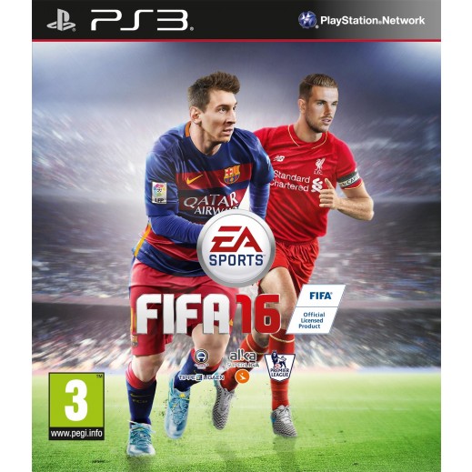اشتري لعبة Fifa 16 لاجهزة Ps3 مع تعليق عربي نظام Pal توصيل Taw9eel Com