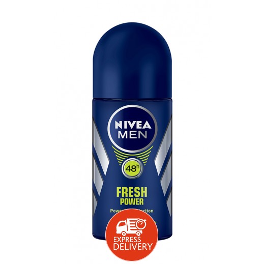 اشتري نيڤيا مزيل عرق رول أون فريش باور للرجال 50 مل توصيل Taw9eel Com