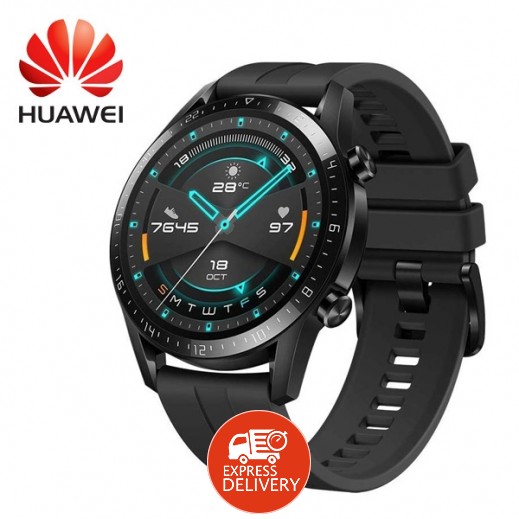 Huawei Watch Gt 2 46 Mm Gps Sport Black توصيل Taw9eel Com